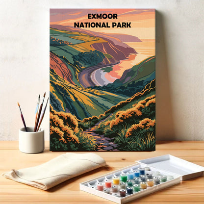 Exmoor UK National Park | Paint by Numbers Kit