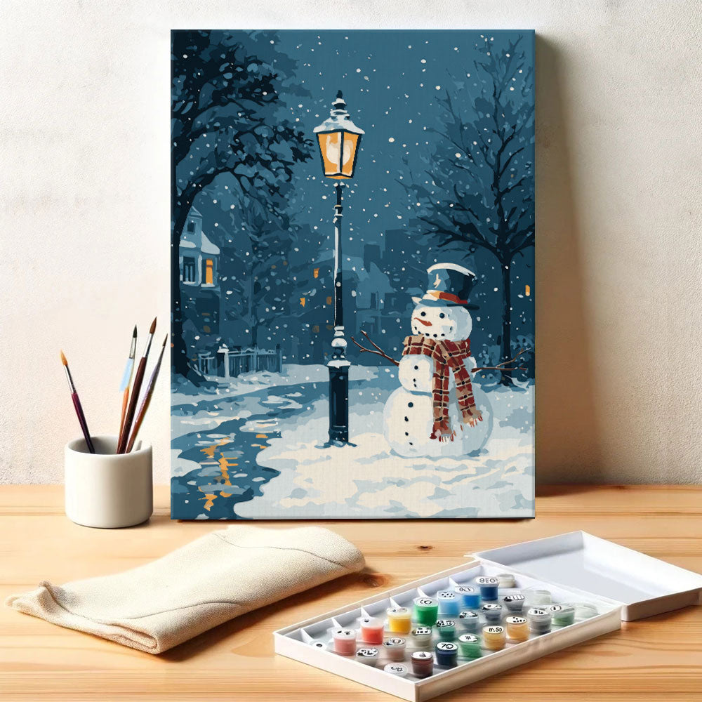 Falling Snow | Paint by Numbers Kit