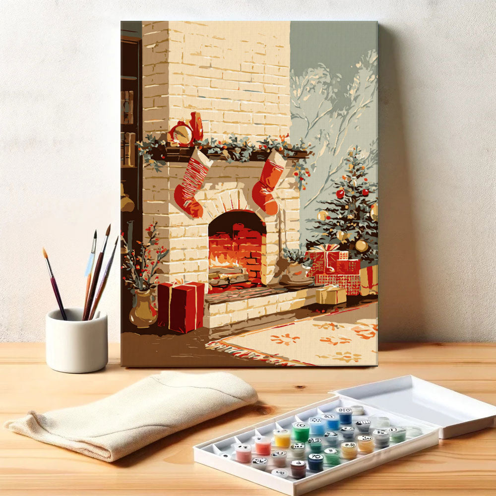 Fireside Cheer | Paint by Numbers Kit