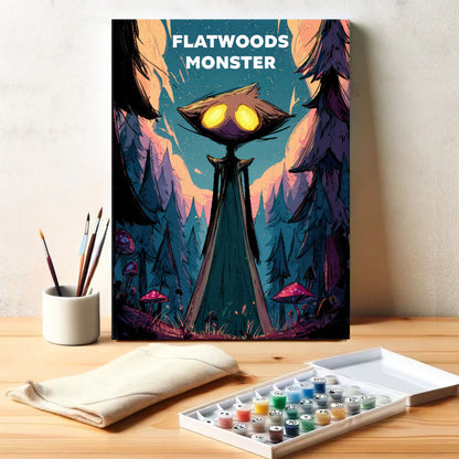 Flatwoods Jungle - American Legends | Paint by Numbers Kit