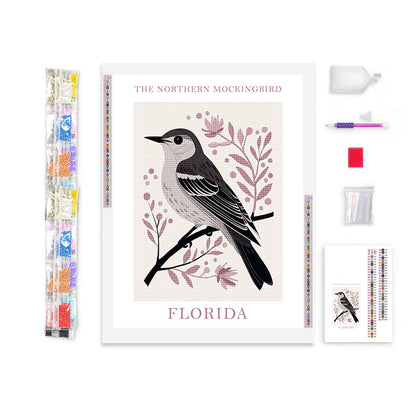 Florida State Bird Diamond Painting