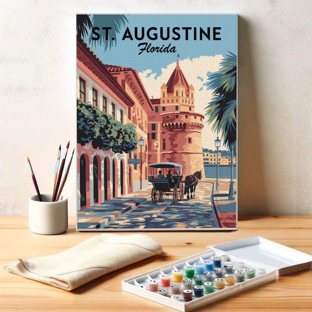 Florida - St. Augustine | Paint by Numbers Kit
