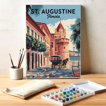 Florida - St. Augustine | Paint by Numbers Kit