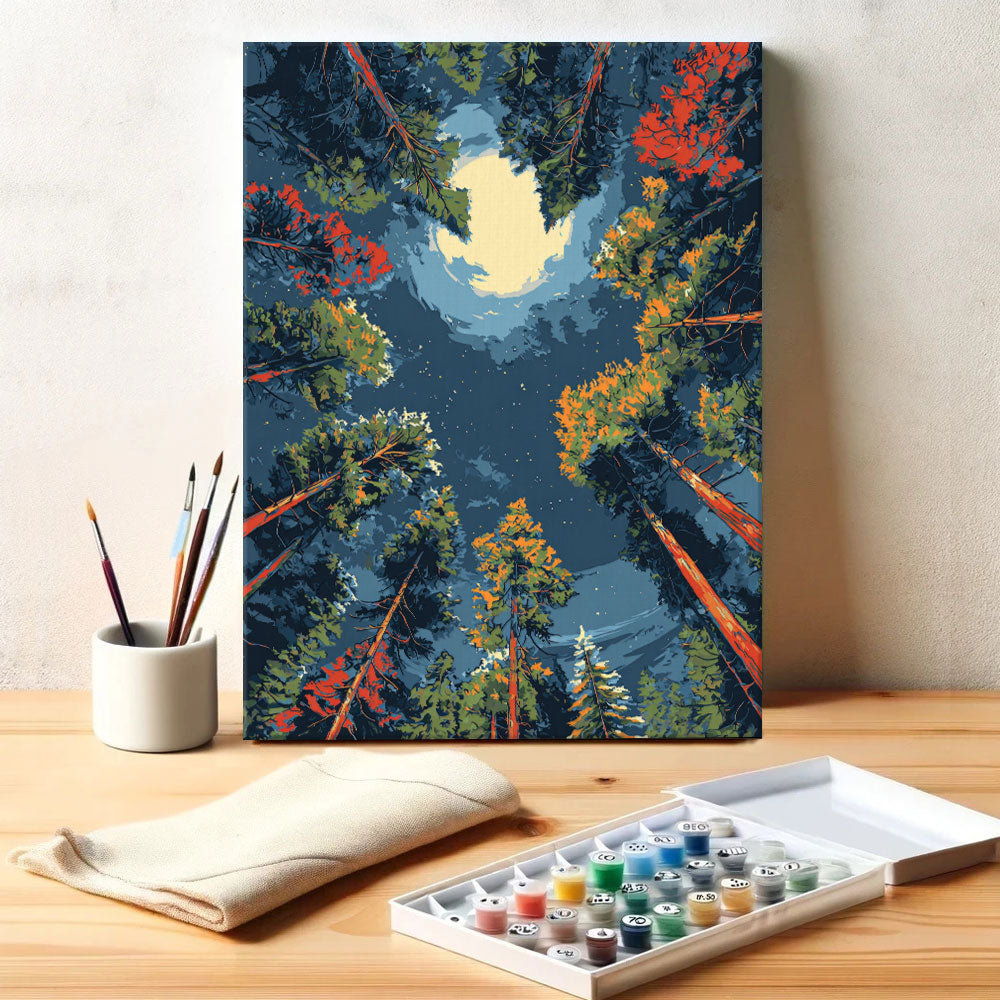 Forest Moonlight | Paint by Numbers Kit