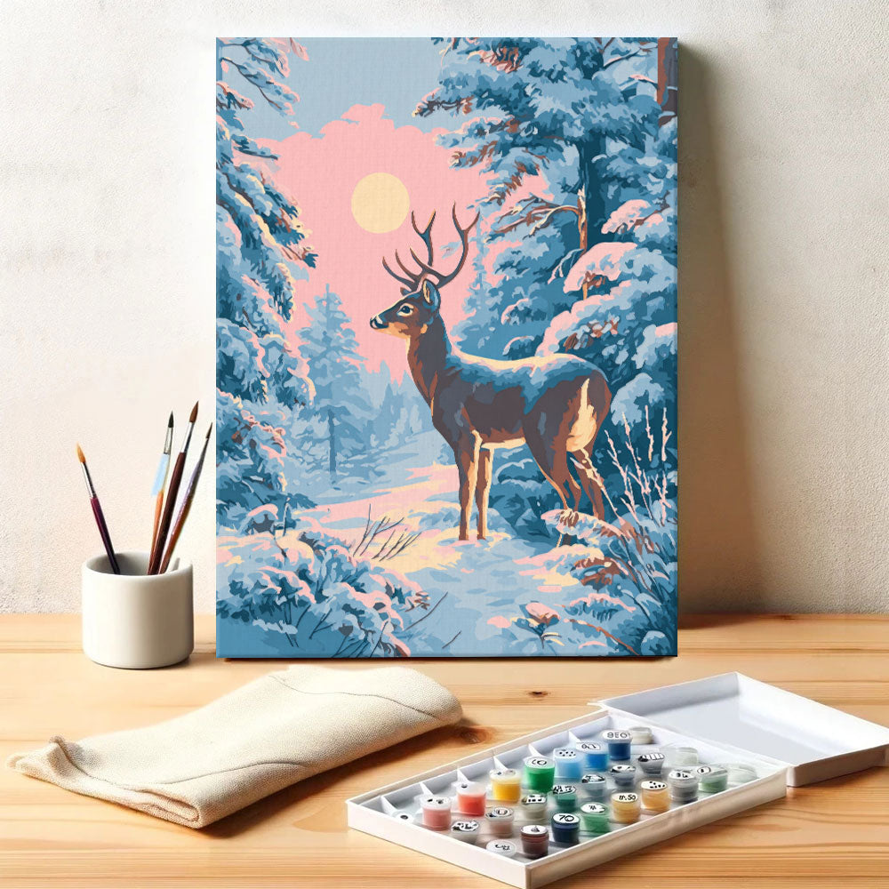 Forest Stag | Paint by Numbers Kit