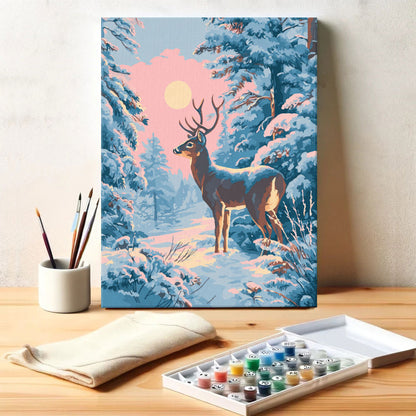 Forest Stag | Paint by Numbers Kit