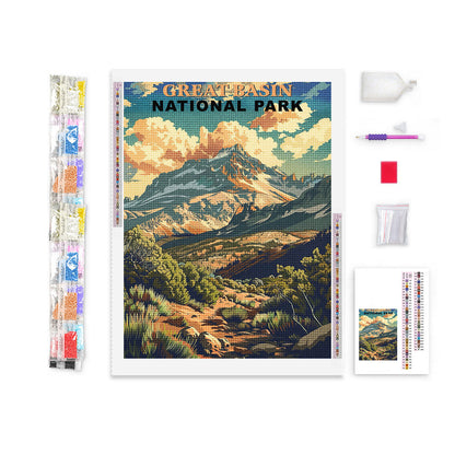 Great Basin National Park Diamond Painting (Vintage Edition)
