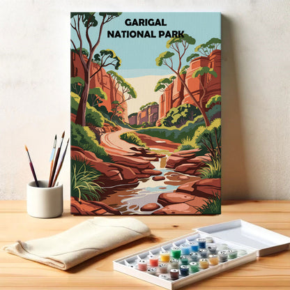 Garigal AU National Park | Paint by Numbers Kit