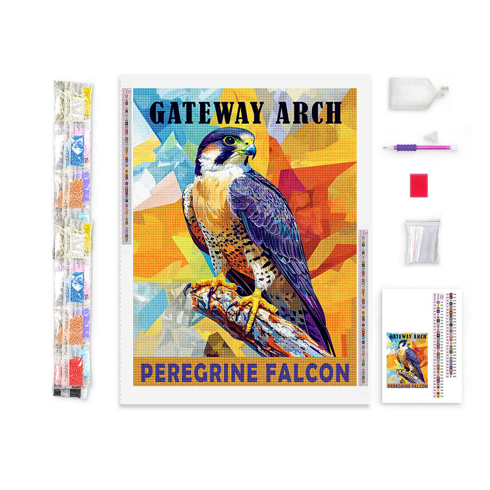 Gateway Arch National Park Animal Diamond Painting