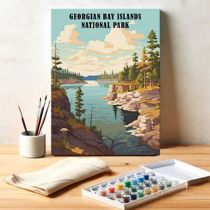 Georgian Bay Islands National Park | Paint by Numbers Kit