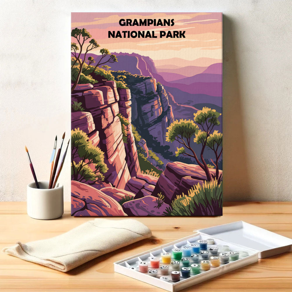 Grampians AU National Park | Paint by Numbers Kit