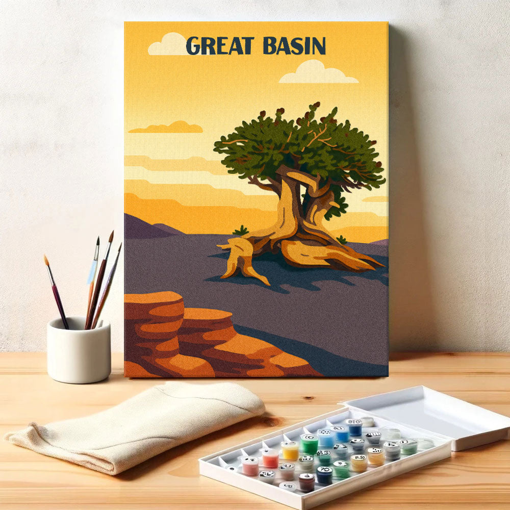 Great Basin National Park Beginner | Paint by Numbers Kit