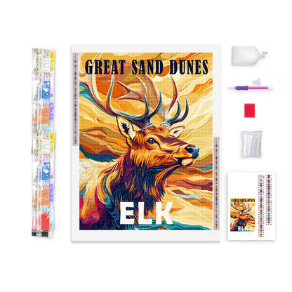 Great Sand Dunes National Park Animal Diamond Painting