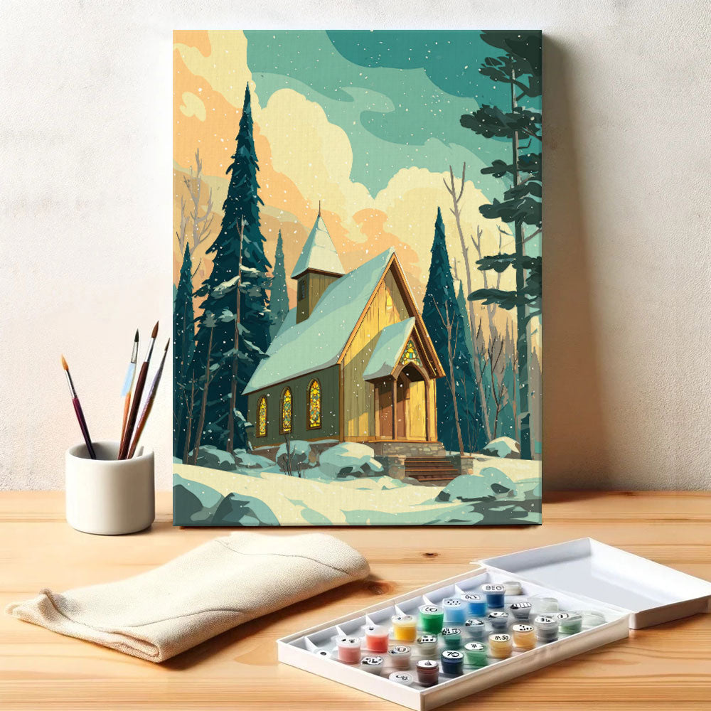Green Haven | Paint by Numbers Kit