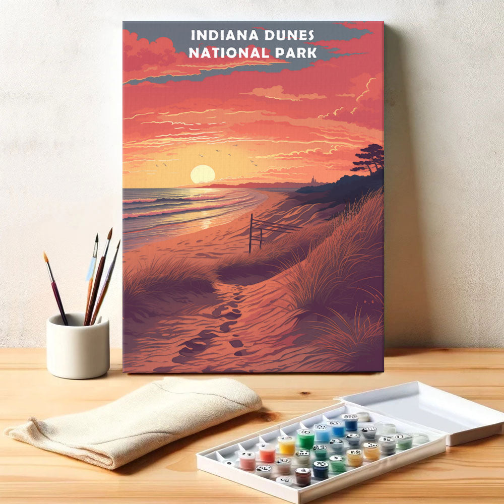 Indiana Dunes National Park | Paint by Numbers Kit