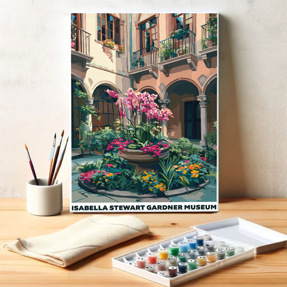 Isabella Stewart Gardner Museum | Paint by Numbers Kit