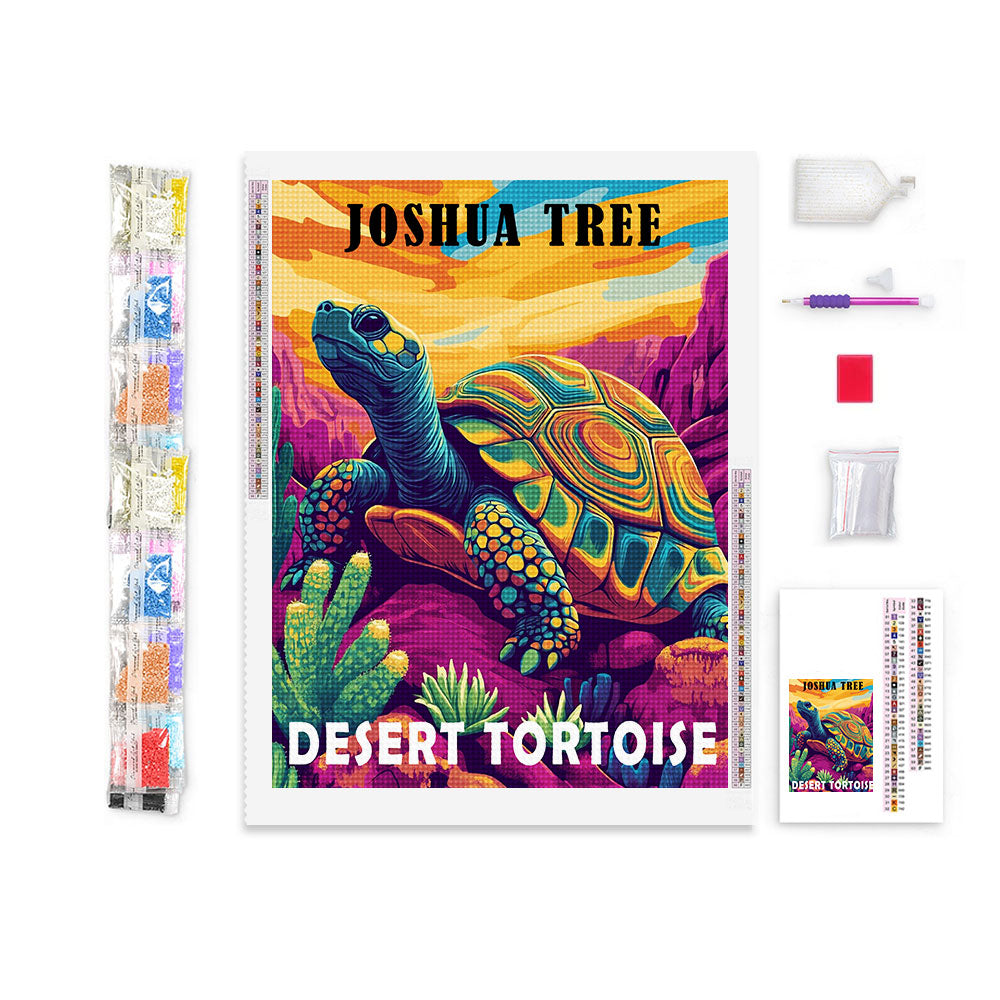 Joshua Tree National Park Animal Diamond Painting