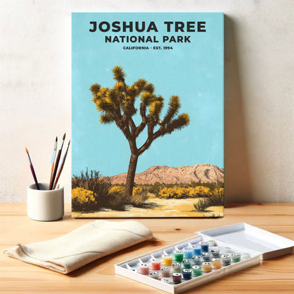 Joshua Tree National Park Heritage Edition | Paint by Numbers Kit