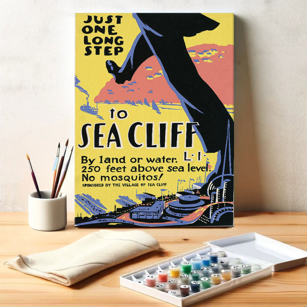 Just one long step to Sea Cliff - US Poster
