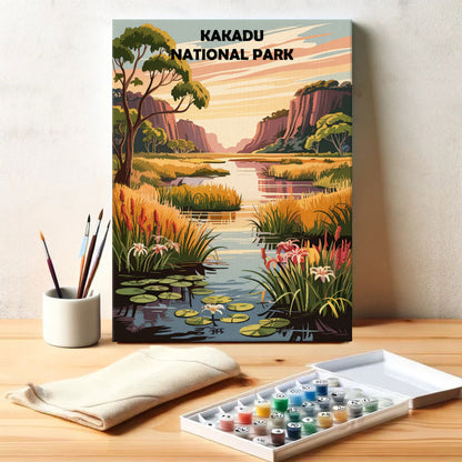 Kakadu AU National Park | Paint by Numbers Kit