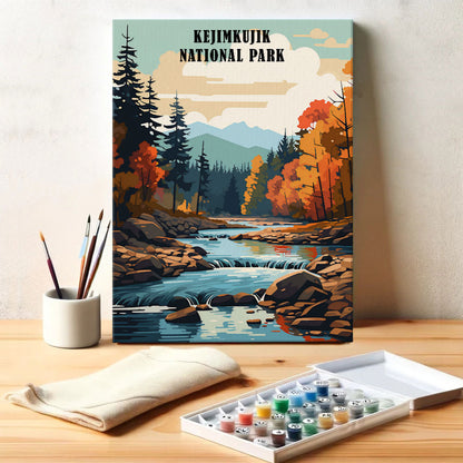 Kejimkujik National Park | Paint by Numbers Kit