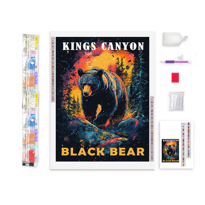 Kings Canyon National Park Animal Diamond Painting