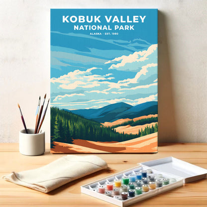 Kobuk Valley National Park Heritage Edition | Paint by Numbers Kit