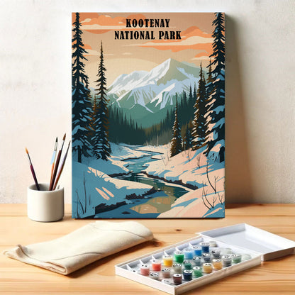 Kootenay National Park | Paint by Numbers Kit