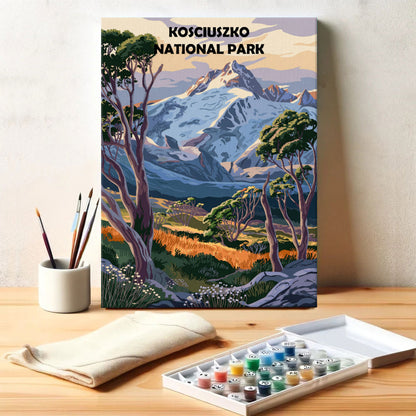 Kosciuszko AU National Park | Paint by Numbers Kit