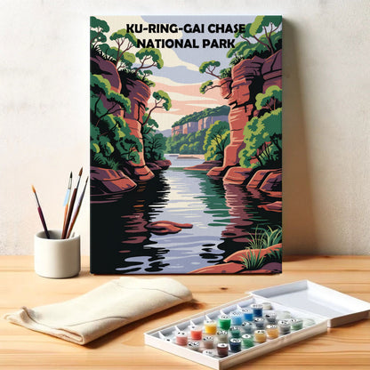 Ku-ring-gai Chase AU National Park | Paint by Numbers Kit