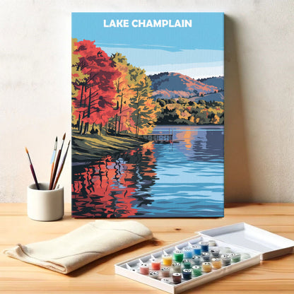 Lake Champlain | Paint by Numbers Kit