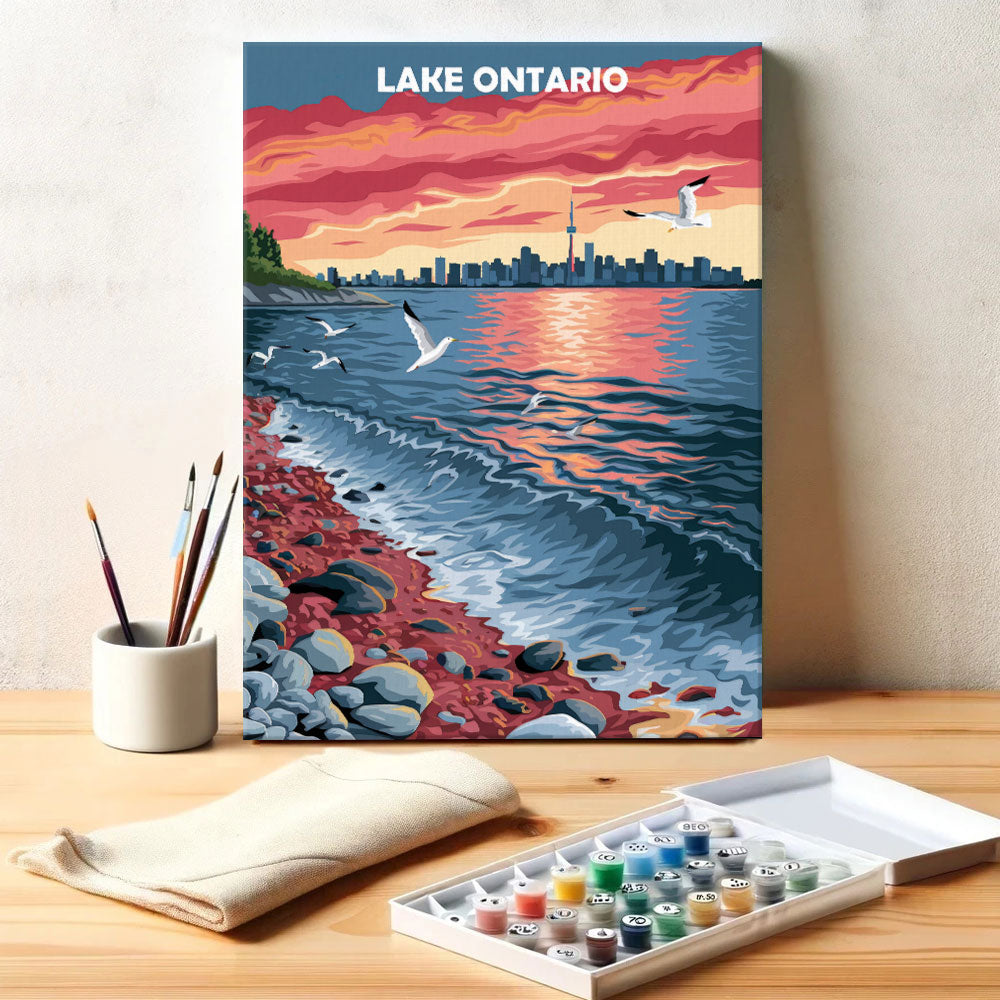 Lake Ontario | Paint by Numbers Kit
