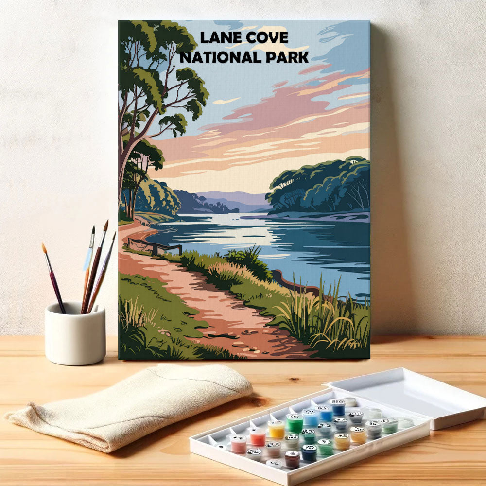 Lane Cove AU National Park | Paint by Numbers Kit