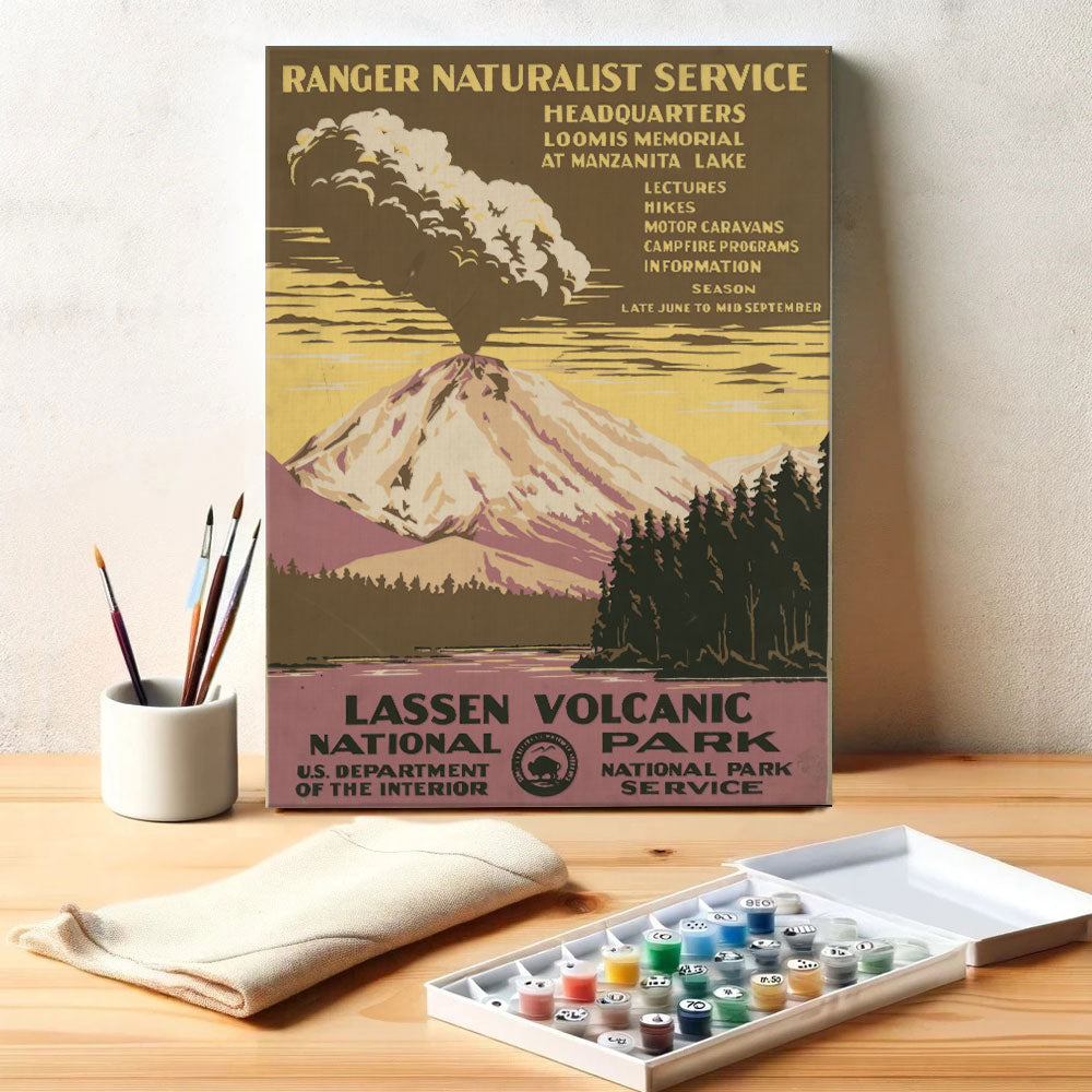 Lassen Volcanic National Park, Ranger Naturalist Service - US Poster