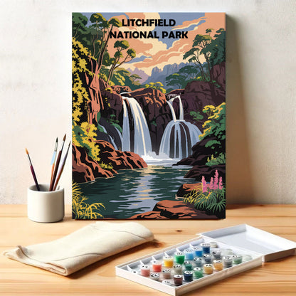 Litchfield AU National Park | Paint by Numbers Kit