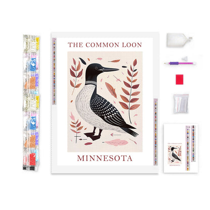 Minnesota State Bird Diamond Painting