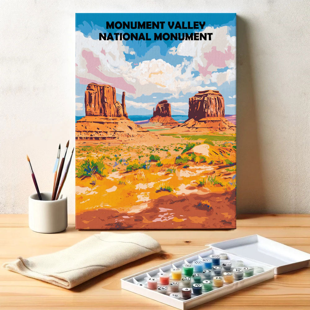 Monument Valley National Monument | Paint by Numbers Kit