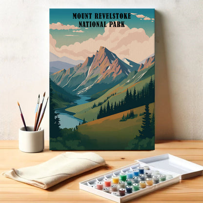 Mount Revelstoke National Park | Paint by Numbers Kit