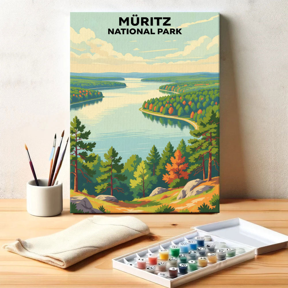 Wilsons Promontory AU Nationalpark | Malen nach Zahlen Set