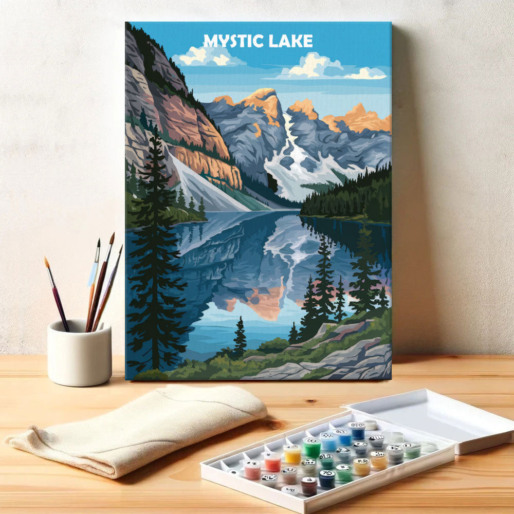 Mystic Lake | Paint by Numbers Kit