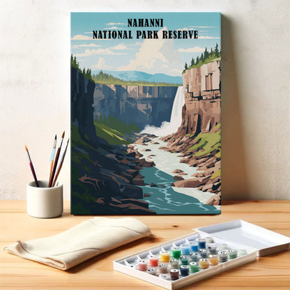 Nahanni National Park Reserve | Paint by Numbers Kit