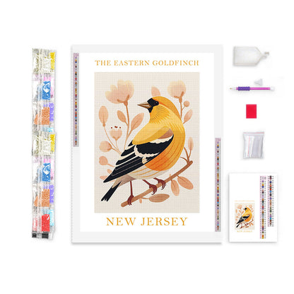 New Jersey State Bird Diamond Painting