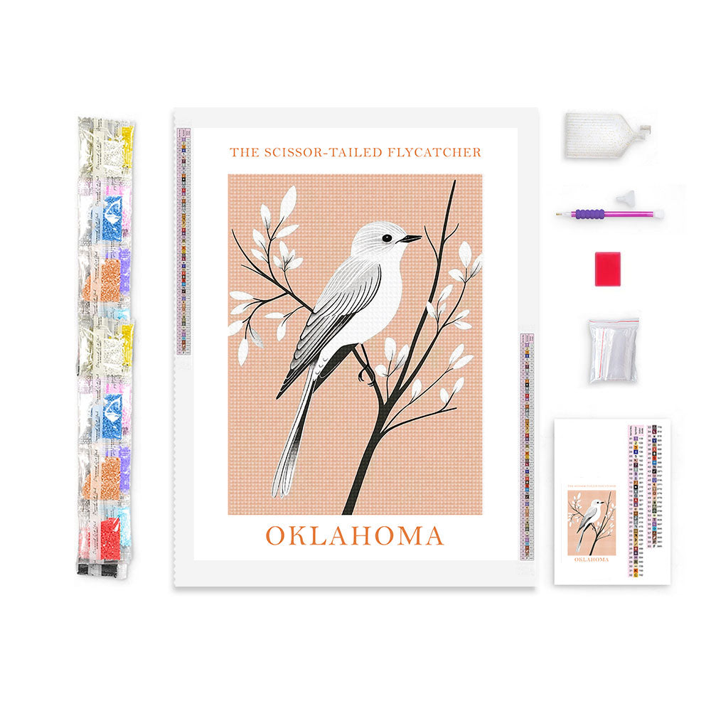 Oklahoma State Bird Diamond Painting