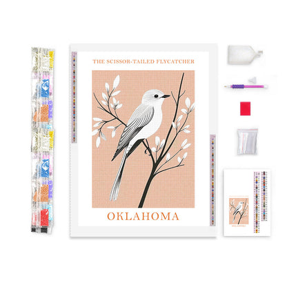 Oklahoma State Bird Diamond Painting