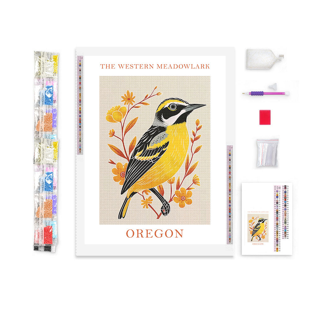 Oregon State Bird Diamond Painting