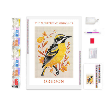 Oregon State Bird Diamond Painting