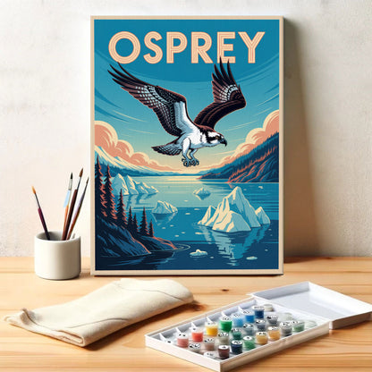 Osprey - National Park Wildlife | Paint by Numbers Kit