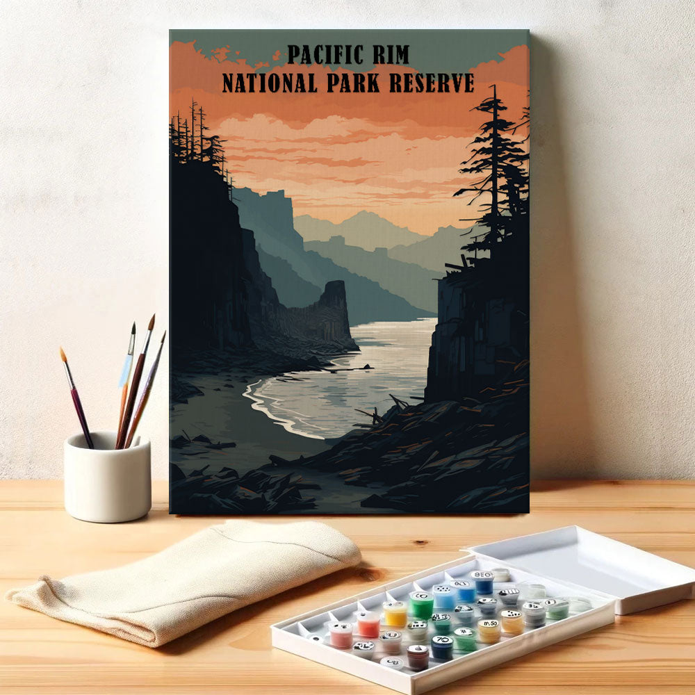 Pacific Rim National Park Reserve | Paint by Numbers Kit