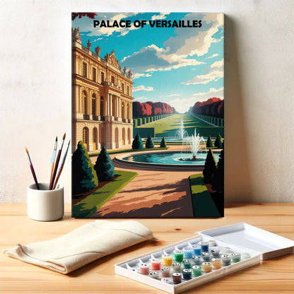 Palace of Versailles, France - World Heritage | Paint by Numbers Kit