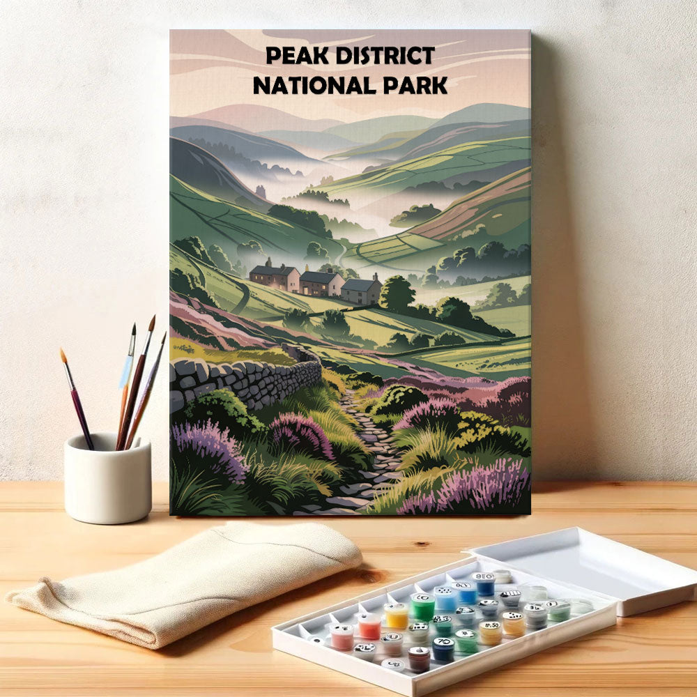 Peak District UK National Park | Paint by Numbers Kit